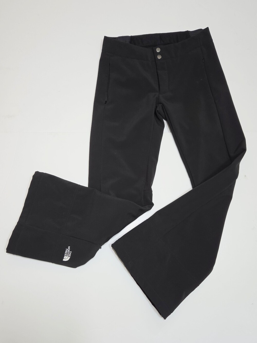 The North Face Black Softshell Slim Flare Ski Pants, Size S